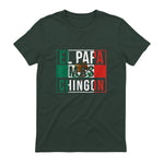 El Papa Mas Chingon - Funny best Mexican Dad Gift in Forest Green - back view