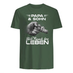 Papa & Sohn Beste Freunde Fürs Leben Vatertag Partnerlook in Military Green - back view