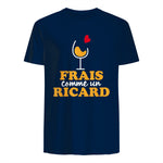 Frais comme Un Ricard - Ricard Pastis Apéro in Navy - back view