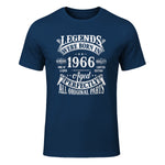 Vintage Sixtieth Birthday Shirt T-Shirt in Navy - front view