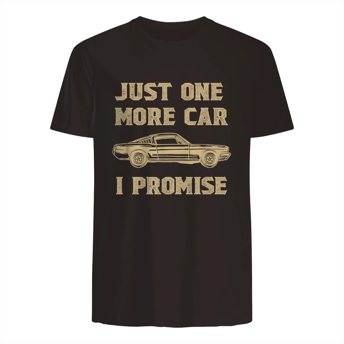 Design for Car Lovers & Mechanics One More Car Part Promise in Dark Chocolate - back view