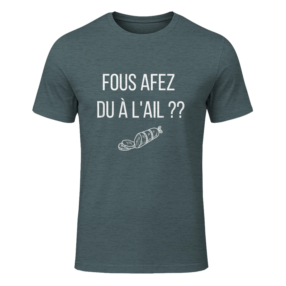 Fous afez du a l'ail in Dark Heather - front view