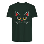 Costume de chat mignon amant de chat in Forest Green - back view