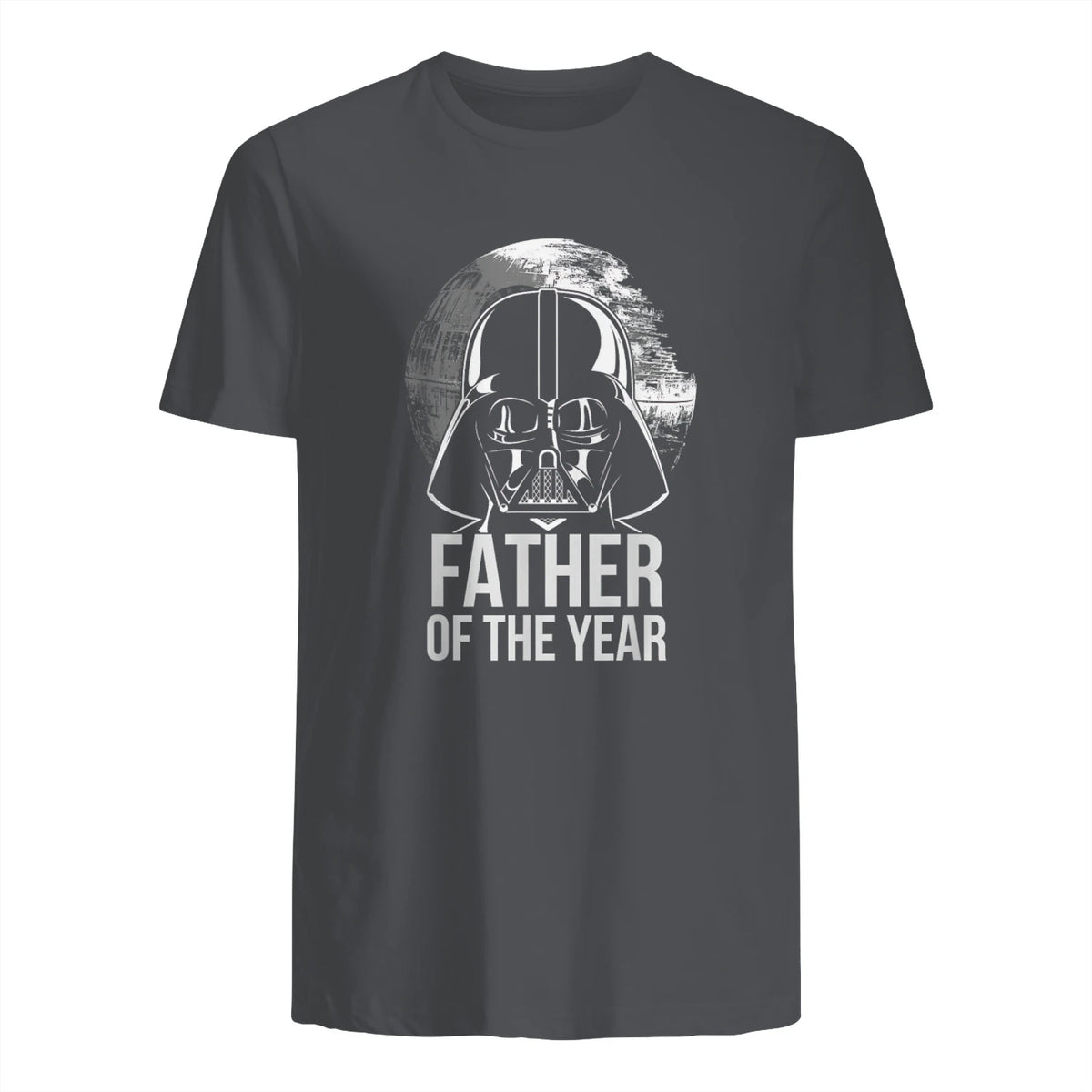 Star Wars Darth Vader Vater des Jahres, Papa Design in Charcoal - back view