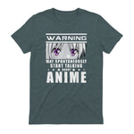 Warning May Spontaneously Start Talking About Anime in Dark Heather - back view