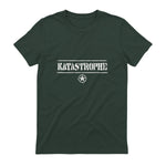 Katastrophe Alter, lustiger Spruch, USA Militär,Army in Forest Green - back view
