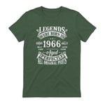 Vintage Sixtieth Birthday Shirt T-Shirt in Military Green - back view