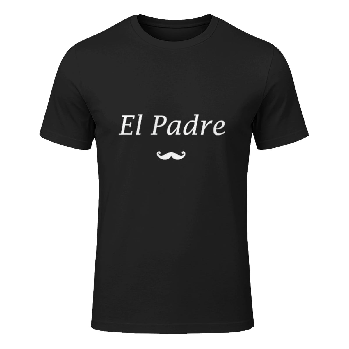 Amour Humour fête des père Super Papa EL Padre in Black - front view