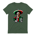 El Jefe Le Patron En Espagnol Drôle Phrase Mexicaine in Military Green - back view