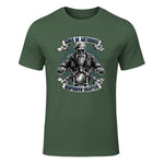 Lustiger Biker Spruch für den alten Mann - Sons of Arthrose - Ibuprofen Chapter Biker Motorradfahrer für ältere in Military Green - front view