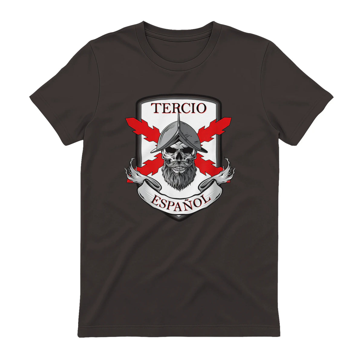 Tercero español. Soldado Calavera in Dark Chocolate - back view