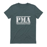 Attitude mentale positive. PMA in Dark Heather - back view