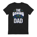 Gamer Zocker Games Pc - Best Gaming Dad Ever T-Shirt in Black - back view