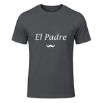 Amour Humour fête des père Super Papa EL Padre in Charcoal - front view