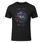 Mother of Cats Shirt T-Shirt in Black - front view