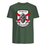 Tercero español. Soldado Calavera in Military Green - back view