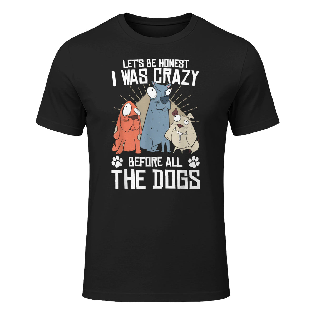 Design sur le thème des chiens pour les amoureux des chiots et les toiletteurs de chiens in Black - front view