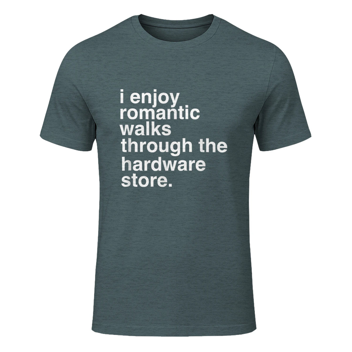 Funny Dad Handyman Hardware Store Tools Gift in Dark Heather - front view