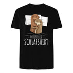 Offizielles Schlafshirt Otter Schlafanzug Seeotter in Black - back view