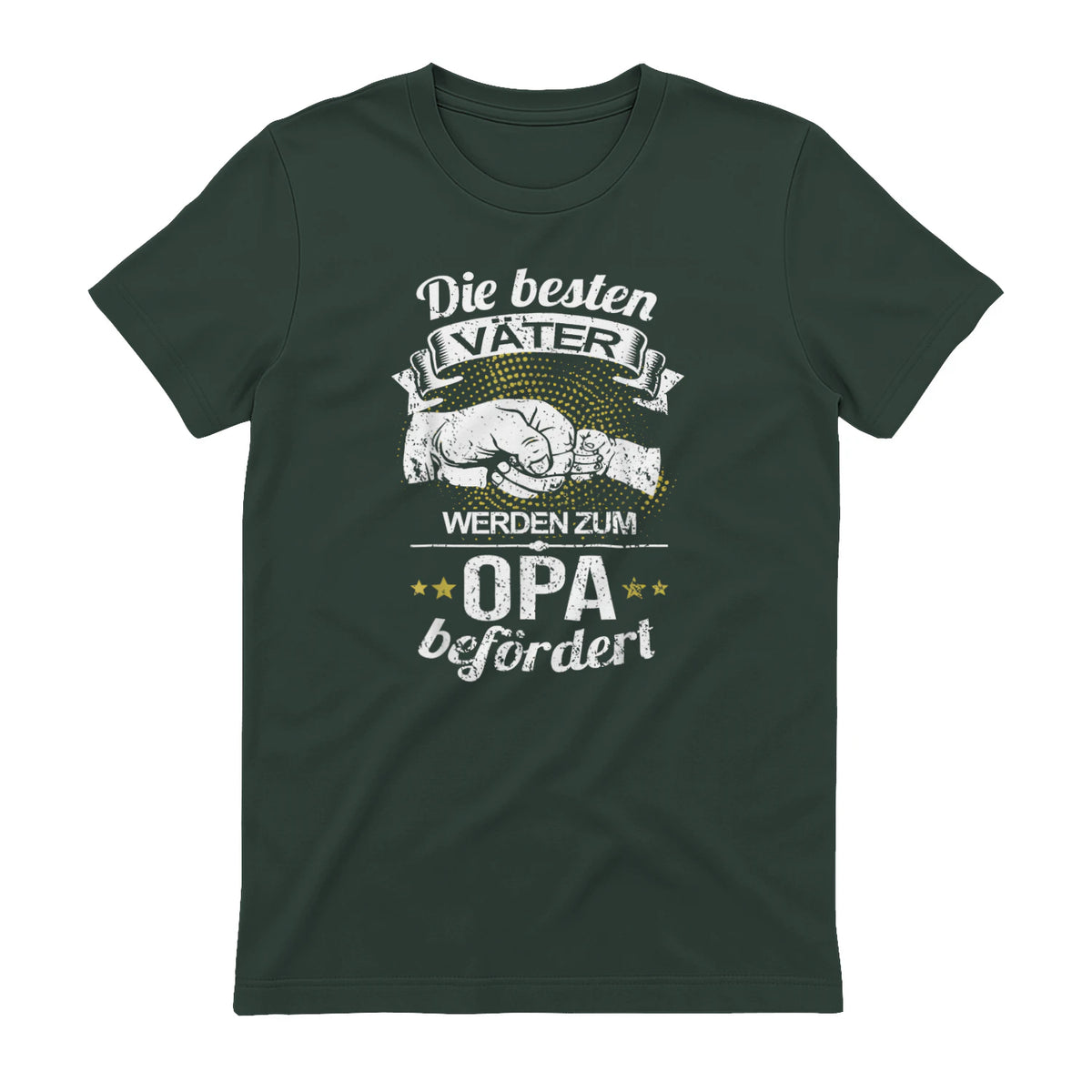 Die Besten Väter Werden Zum Opa Befördert I Geburt I Baby in Forest Green - back view