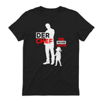 Vater Tochter Partnerlook Vatertag Papa Tochter in Black - back view