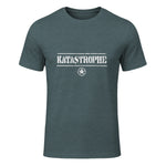 Katastrophe Alter, lustiger Spruch, USA Militär,Army in Dark Heather - front view