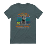 Chat – You Don't Need an Alarm Clock, Anymore, bleu russe in Dark Heather - back view