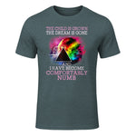 The Child Is Grown The Dream Is Gone Comfortably Number T-Shirt in Dark Heather - front view