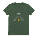 Avion RC Pilot Aéroport Piste Phonetic Alphabet Petit Avion in Military Green - back view