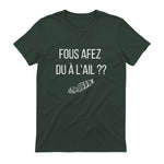 Fous afez du a l'ail in Forest Green - back view