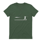 Baseball Apparel - Baseball T-Shirt in Military Green - back view
