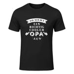 So Sieht EIN richtig Cooler Opa aus Großvater in Black - front view