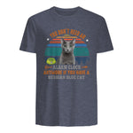 Chat – You Don't Need an Alarm Clock, Anymore, bleu russe in Heather Navy - back view