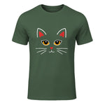 Costume de chat mignon amant de chat in Military Green - front view
