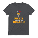 Frais comme Un Ricard - Ricard Pastis Apéro in Charcoal - back view