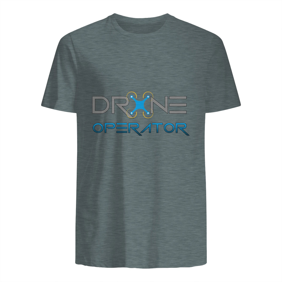 Drone Operator Aircraft Pro Expert Pilot For Men Women Idée in Dark Heather - back view
