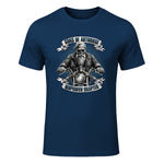 Lustiger Biker Spruch für den alten Mann - Sons of Arthrose - Ibuprofen Chapter Biker Motorradfahrer für ältere in Navy - front view