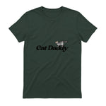 Chat Daddy drôle chat papa drôle chat papa humour fête des pères père in Forest Green - back view