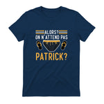 Alors on n'attend Pas Patrick in Navy - back view