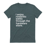 Funny Dad Handyman Hardware Store Tools Gift in Dark Heather - back view