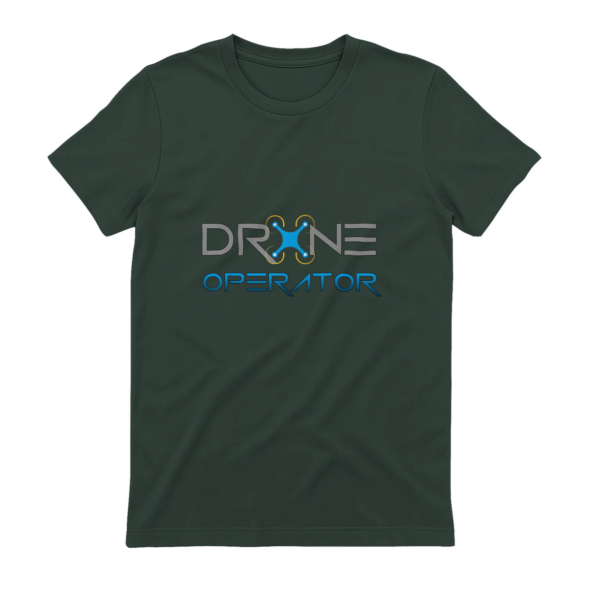 Drone Operator Aircraft Pro Expert Pilot For Men Women Idée in Forest Green - back view