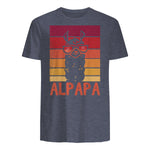 Auf ALPAPA in Heather Navy - back view