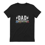 Dad Retro Monster Truck T-Shirt in Black - back view