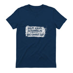 Brot Kann Schimmeln Was Kannst Du ; Lustiges in Navy - back view