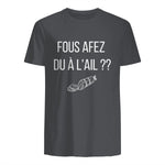 Fous afez du a l'ail in Charcoal - back view