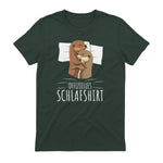 Offizielles Schlafshirt Otter Schlafanzug Seeotter in Forest Green - back view