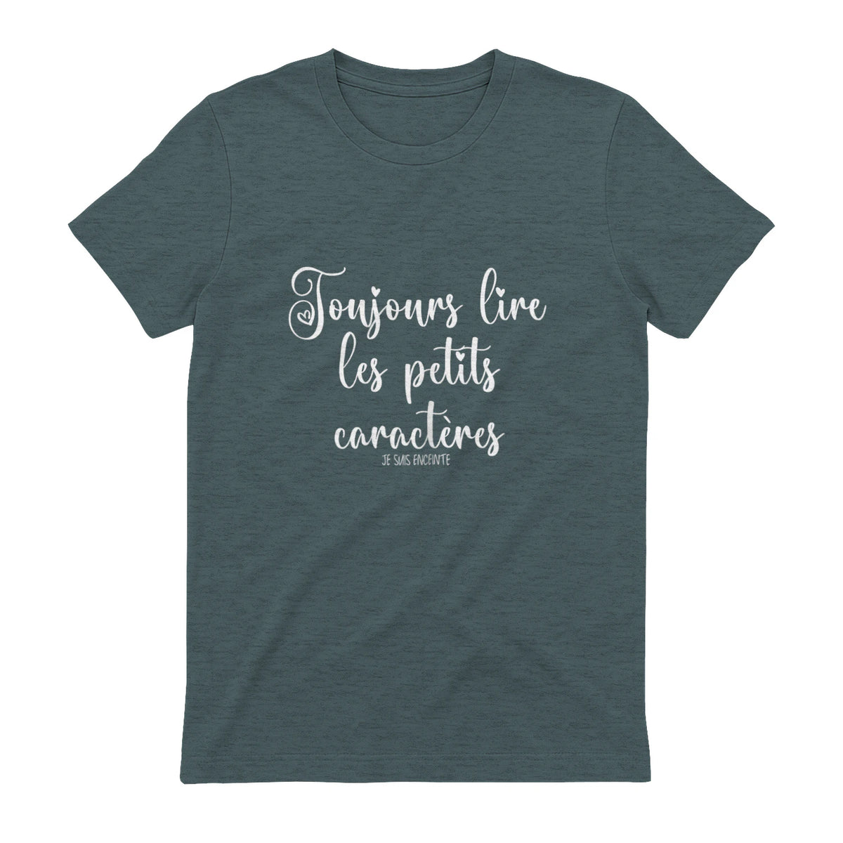 Drôle Annonce Grossesse Grand Parents Original Future Maman in Dark Heather - back view