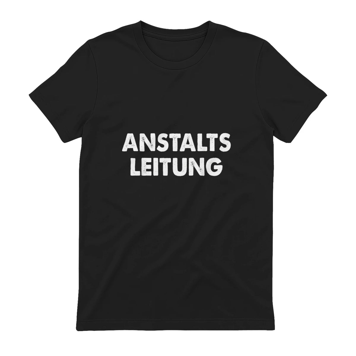 Spaßige Outfits Anstaltsleitung Lustige Sprüche Humor Spaß für Erwachsene Unisex Schwarz in Black - back view