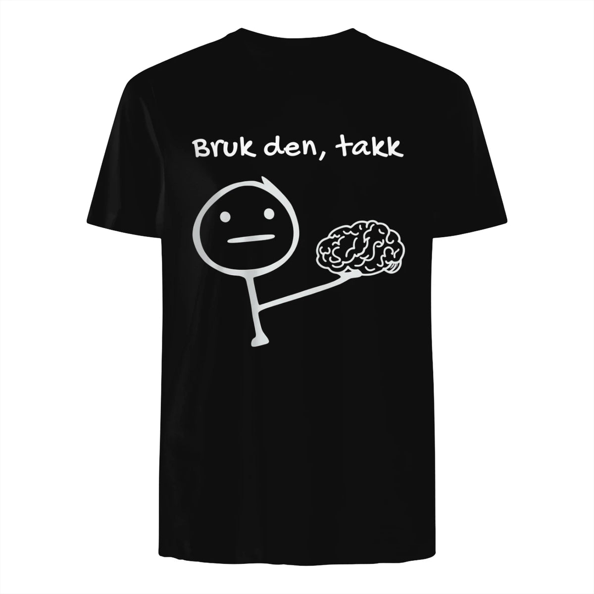 Bruk den, takk in Black - back view