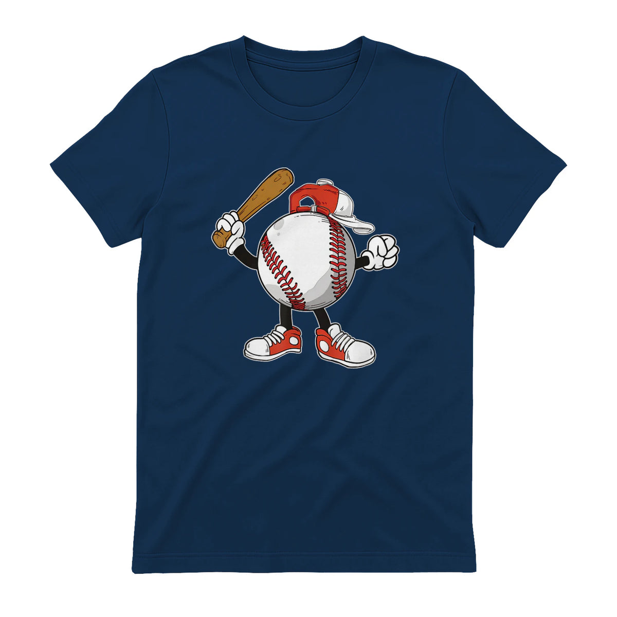 Baseball Boy T-Shirt in Navy - back view